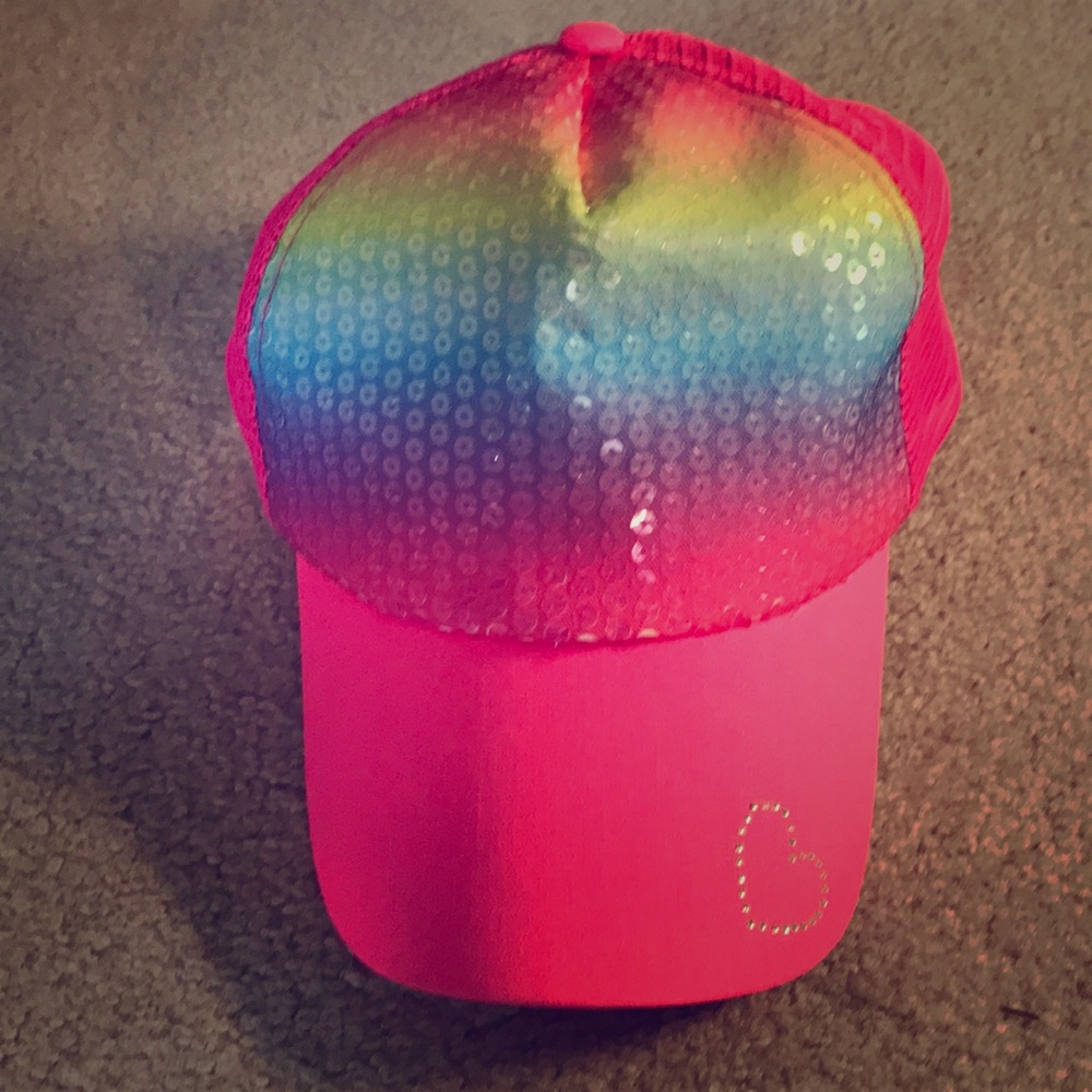 Pink cap